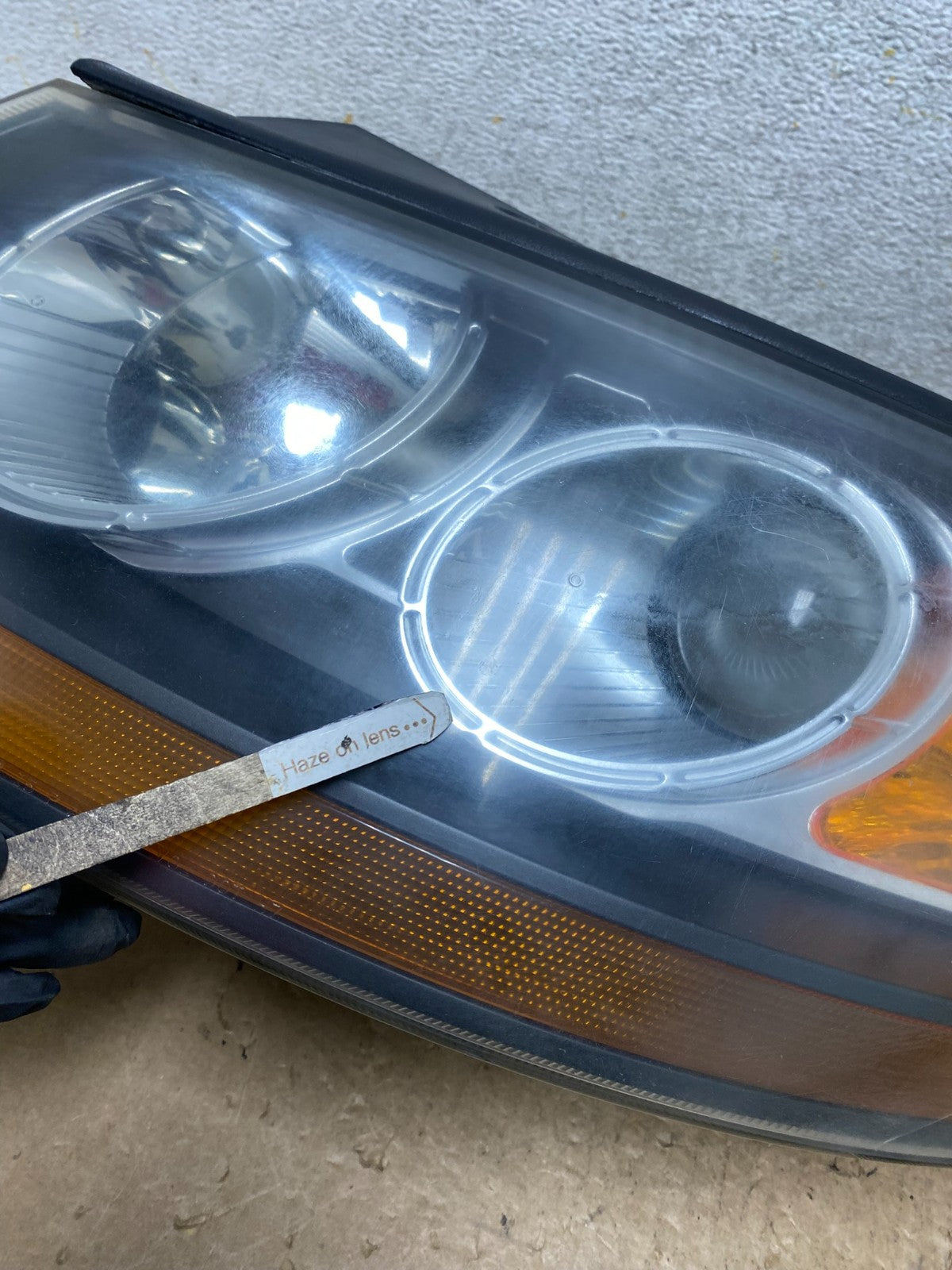 2007 2008 2009 Hyundai Santa Fe Left Driver LH Halogen Headlight AI3651 DW4