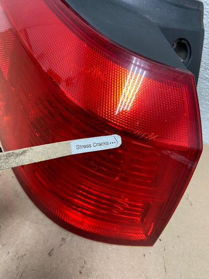 2010 to 2017 GMC Terrain Halogen Tail Light Left Driver Lh Side AG40653