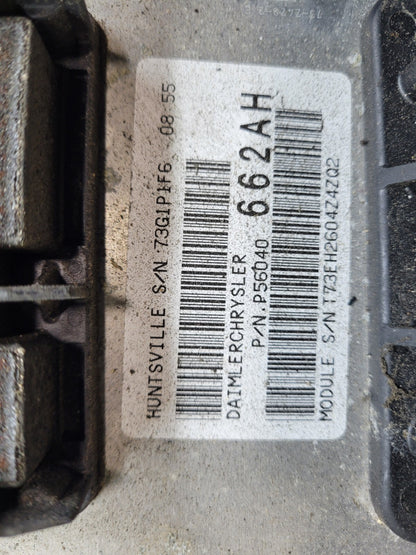 2005 Jeep Grand Cherokee BCM Body Control Module p56040662AH H3438 PS4
