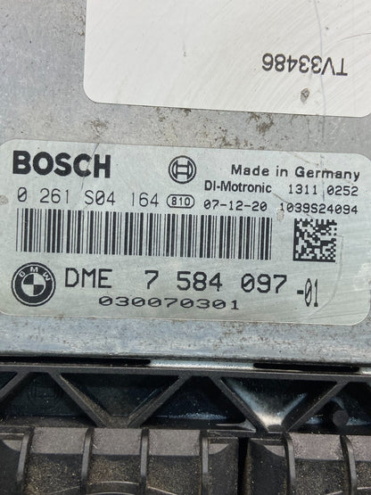 2007 to 2008 Mini Cooper Engine Computer Ecu Pcm Ecm Pcu AE4726 DG2