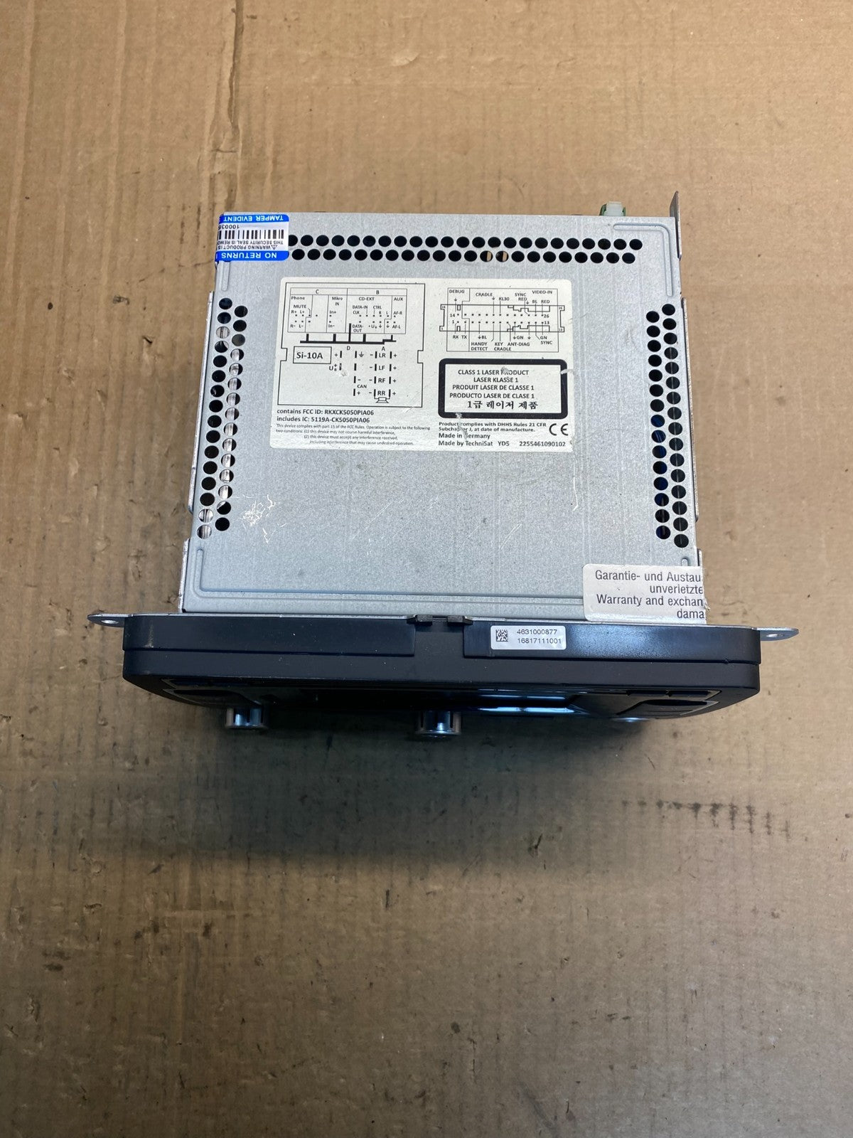 2012-2018 Volkswagen Golf GTI  Radio CD Player AM/FM Screen Display AA7810 DG3