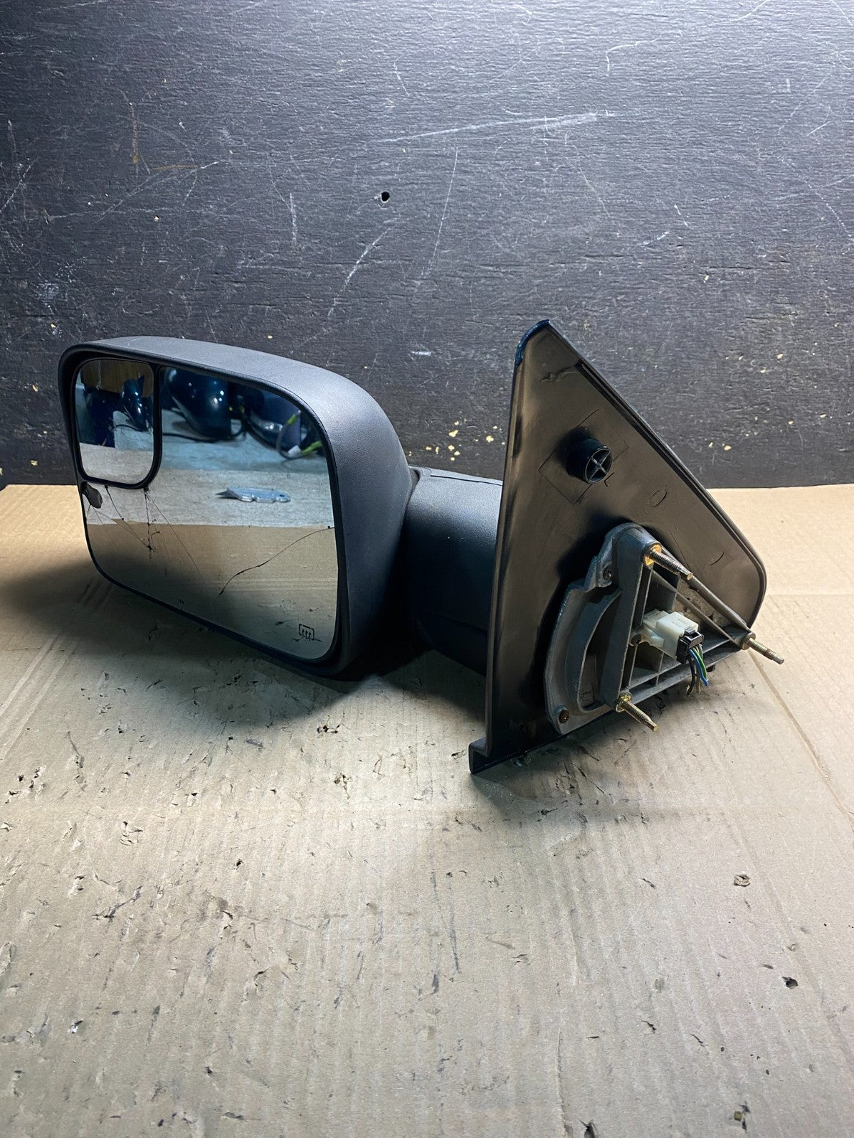 2003 - 2009 Dodge Ram 2500 Left Driver Heated Door Mirror AB0754 MS10