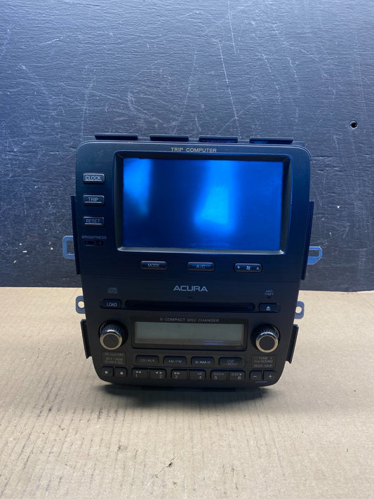 2004-2006 Acura Mdx Radio Screen Display Navigation Climate Control OE AH1812 DG0