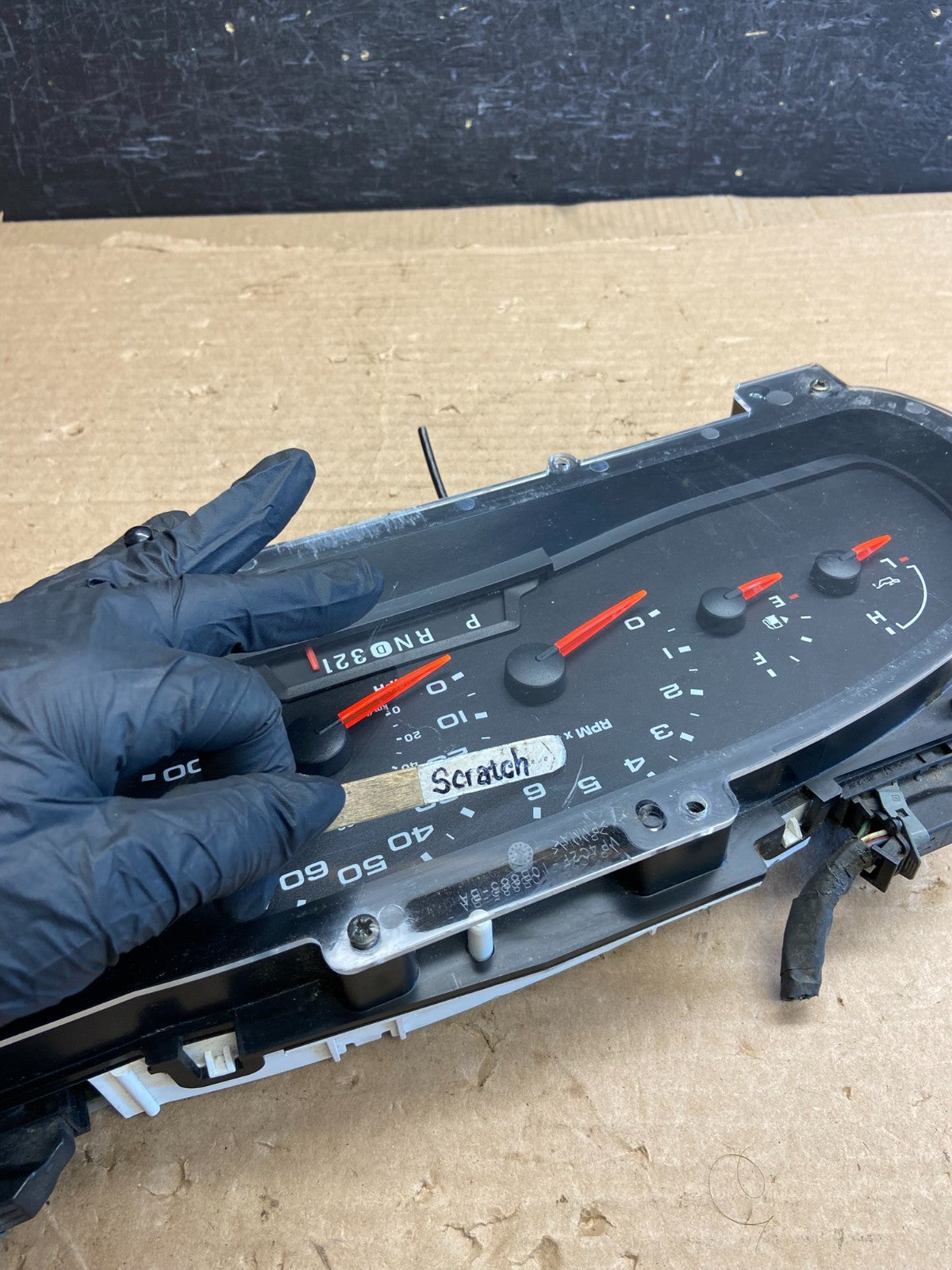 2007 Ford E250 E350 Gauge Speedometer Cluster af2649 DG3
