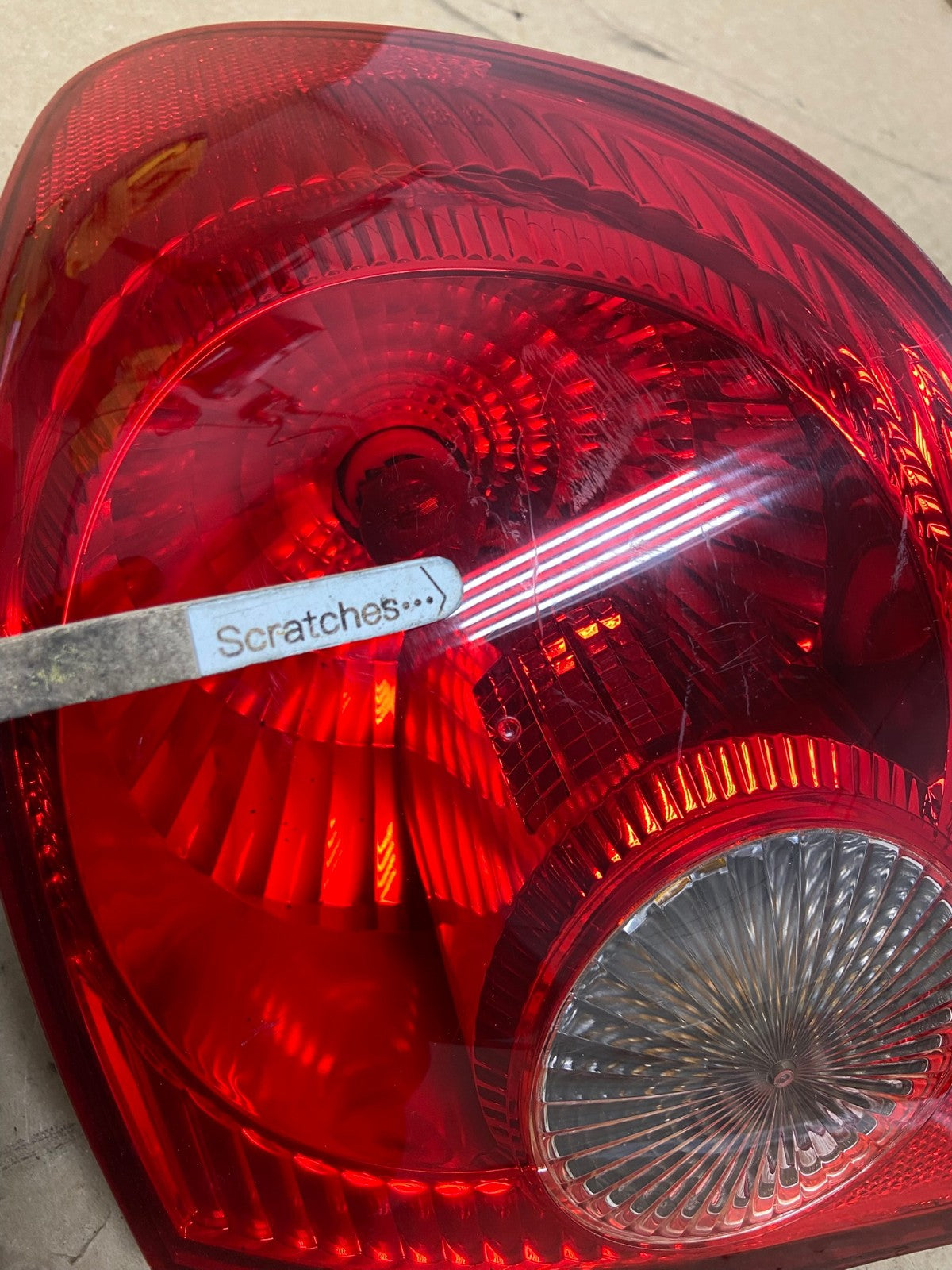 2006 - 2008 Toyota Corolla Right Passenger RH Side Tail light AG1080 LK3