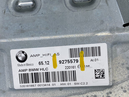 2007-2013 BMW X5 Top HiFi Lear Radio Audio Amplifier Amp OEM R9068 DG6