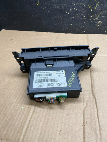 2006 to 2011 Cadillac DTS AC Heater Climate Control Panel AA4539 DG3