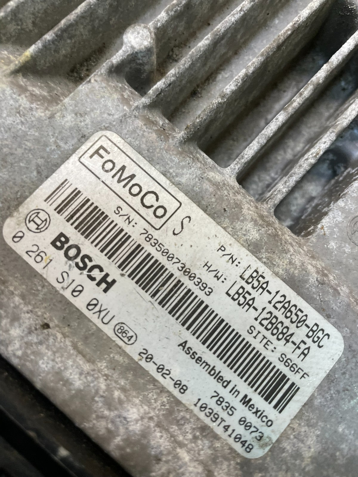 2020 2022 Ford Explorer 3.3L Engine Control ECU Computer LB5A-12A650-BGC W6749 D3