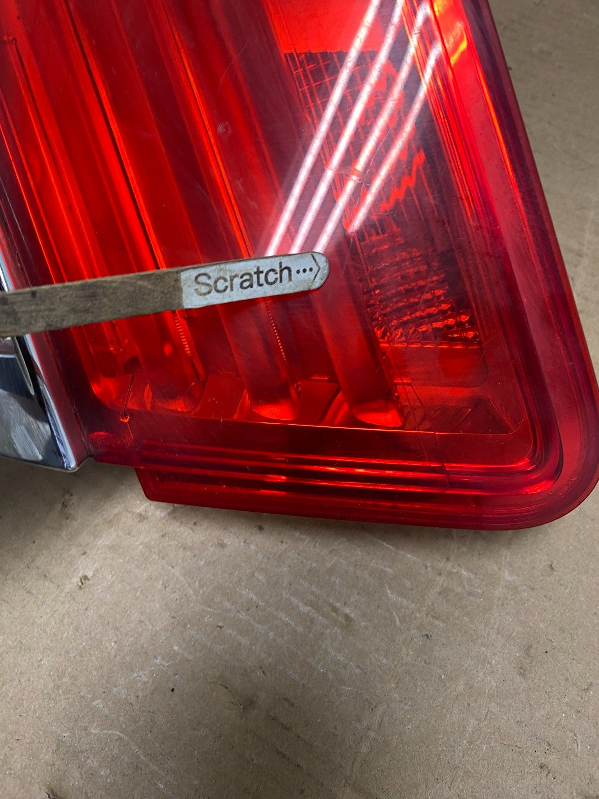 2009 - 2012 Bmw 7-Series F01 F02 750i Right Passenger Inner Tail Light Q9056 DW4