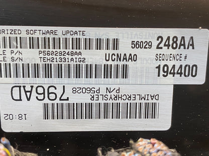2004 Dodge RAM 1500 4.7L ECU ECM Engine Control Computer Module AE2124 DW2
