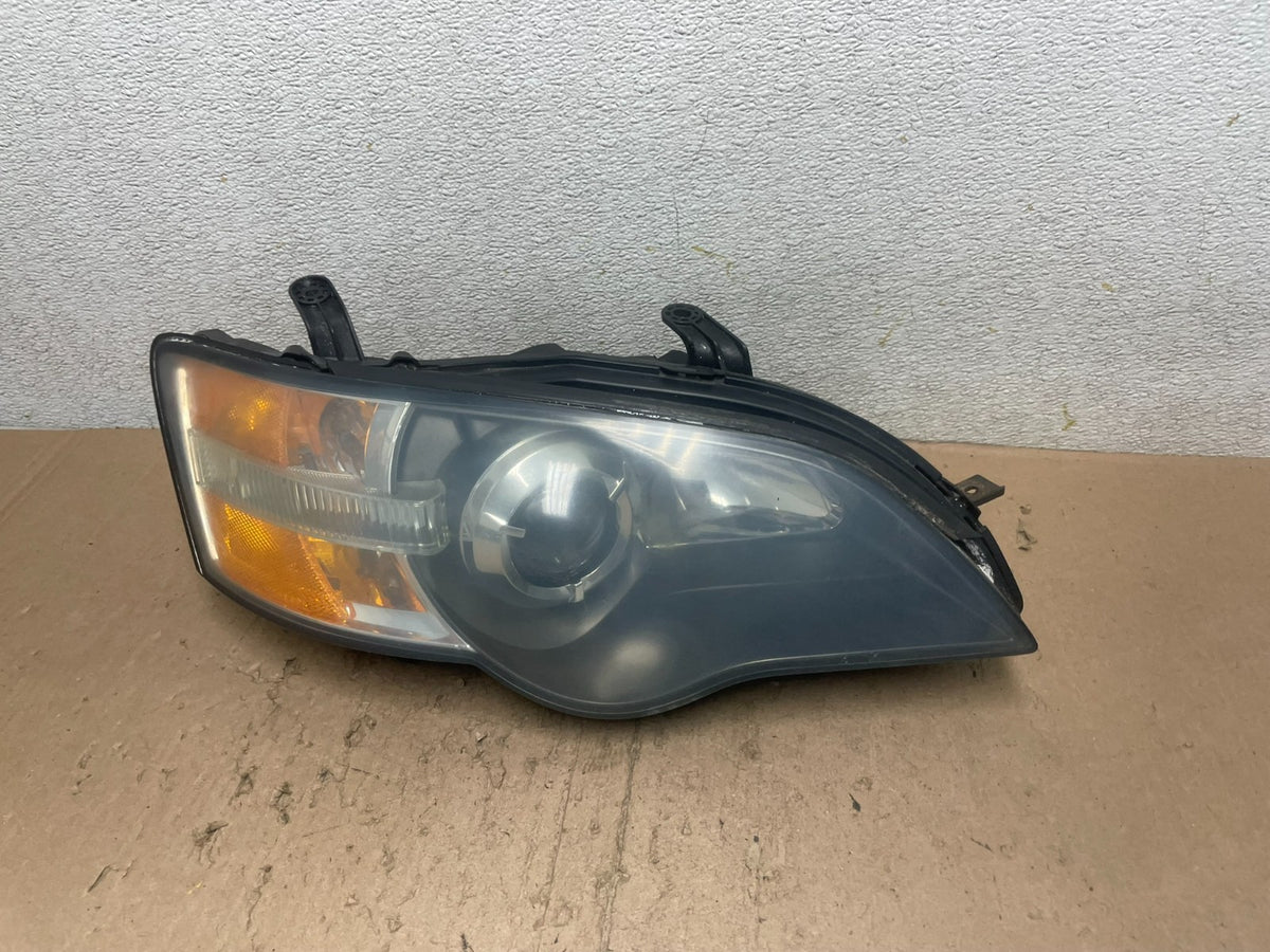 2006 to 2007 Subaru Legacy Right Passenger RH Side Black Headlight Q5239 DW1