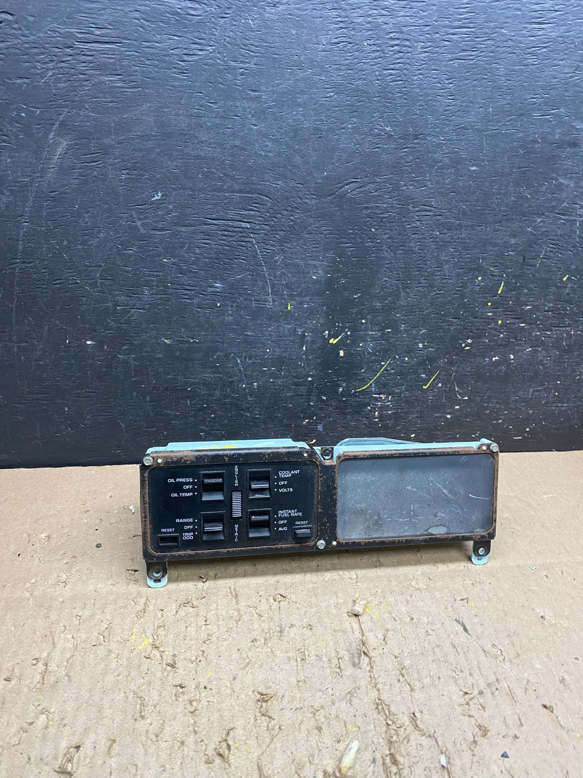 1984 to 1989 Chevrolet Corvette Dash Cluster Information Center Selector T85410