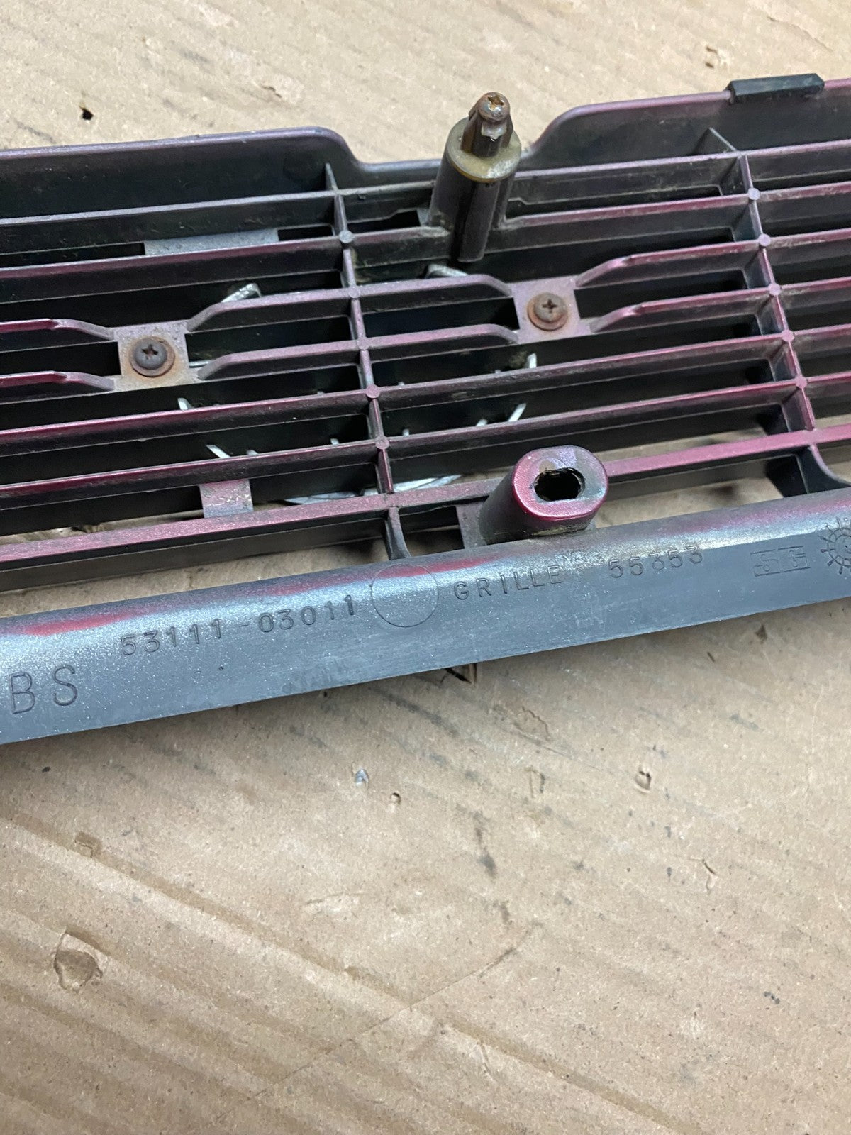 1987 to 1991 Toyota Camry Front Grille Grill U7910 PS8