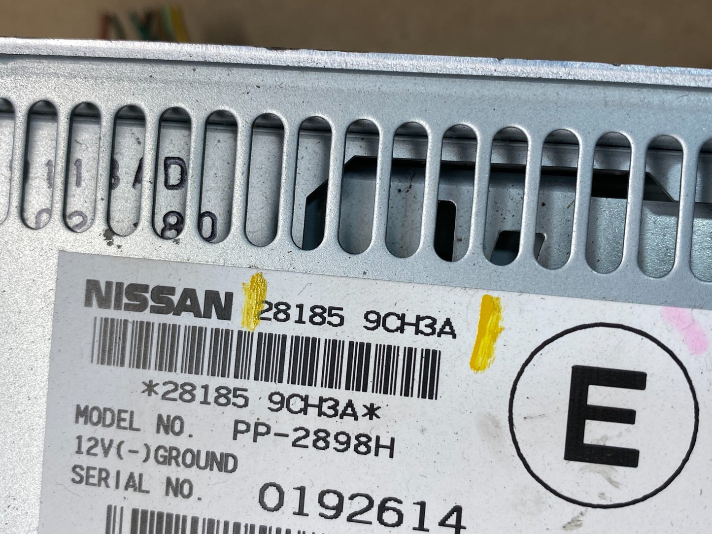 2008 2012 Nissan Pathfinder Armada AM FM CD Radio Receiver OEM T1238 DG5