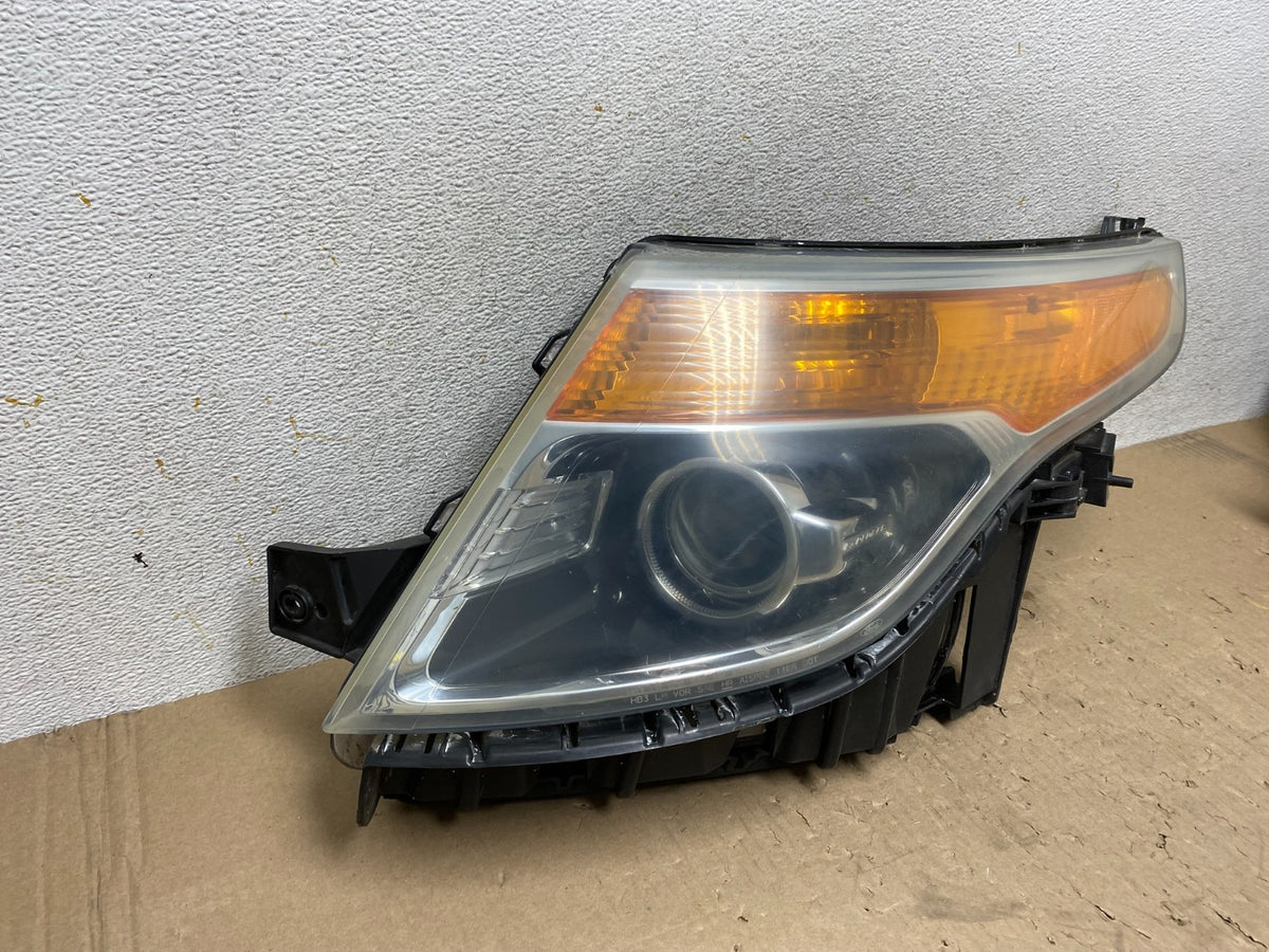 2011 to 2015 Ford Explorer Left Driver LH Halogen Headlight AJ2258 DW2