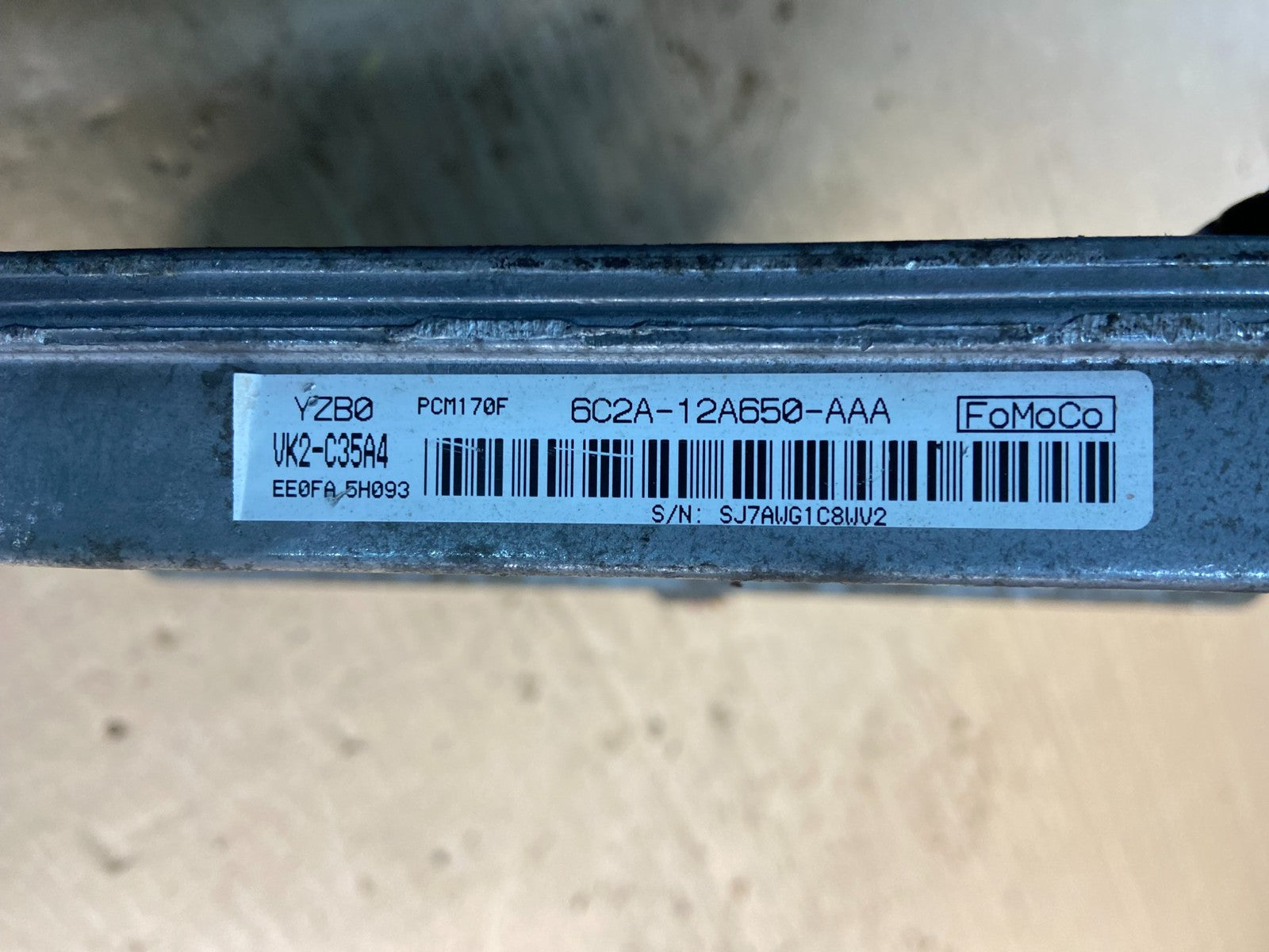 2006 Ford Van E150 E250 5.4L Engine Control Module Unit ECU AC0535 DG2