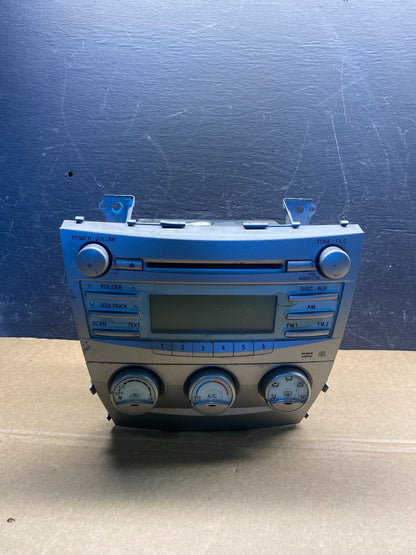 2007 to 2009 Toyota Camry Radio CD Player Climate Control Bezel AF7864 DG0