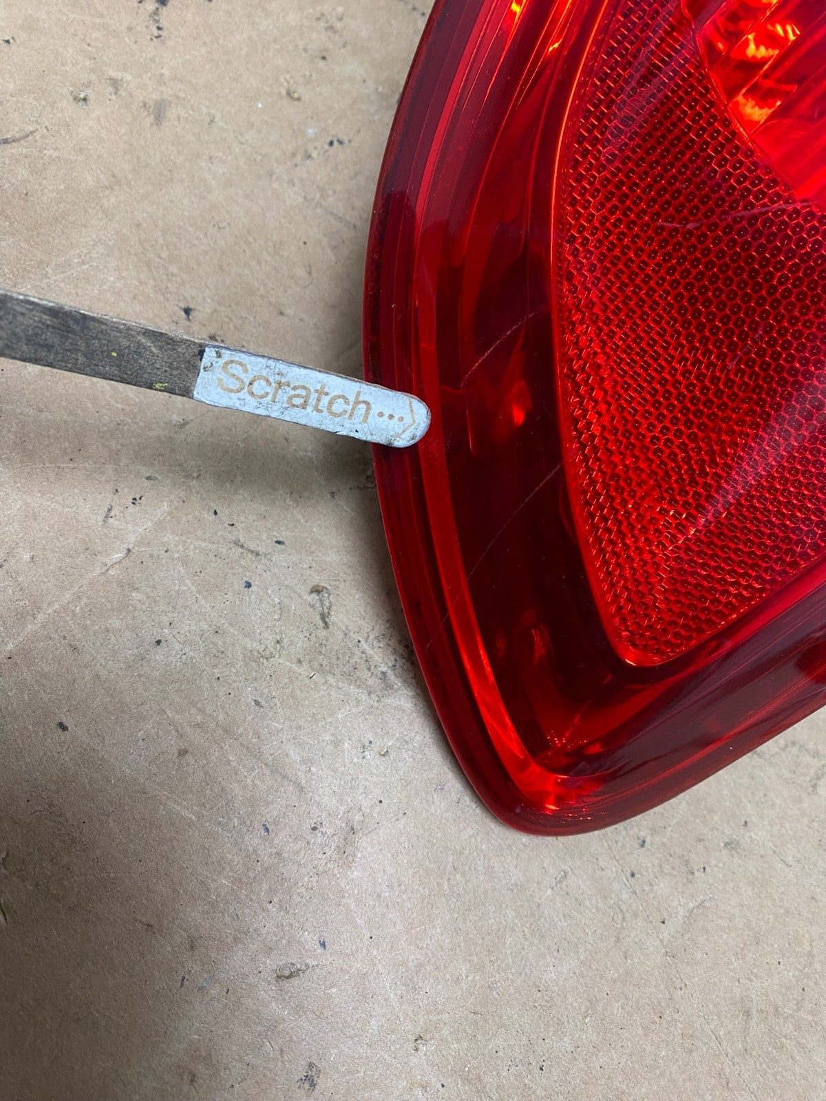 2007 2008 2009 Hyundai Santa Fe Right Passenger Rh Tail Light Oem X5161 DW4