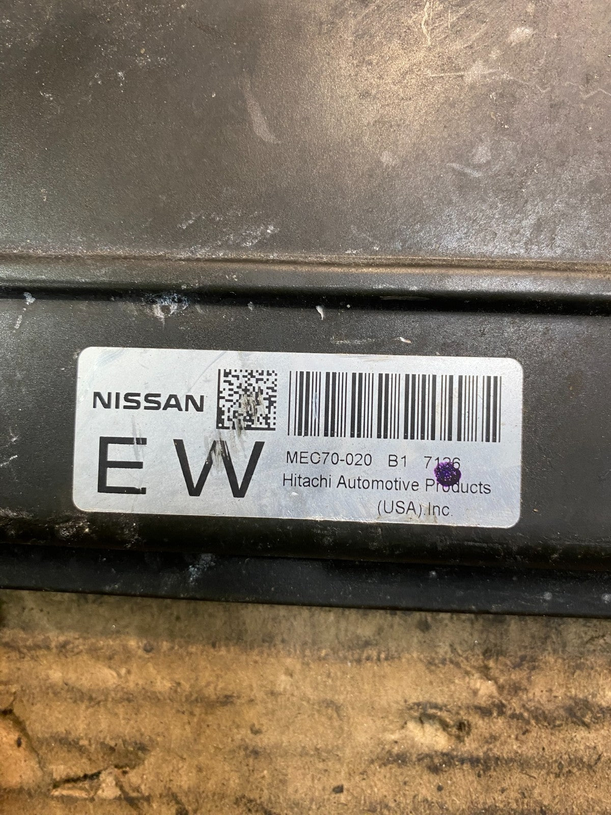 2007 Nissan Frontier Xterra 4.0L Engine Control Unit ECU Module AA5491 DG2