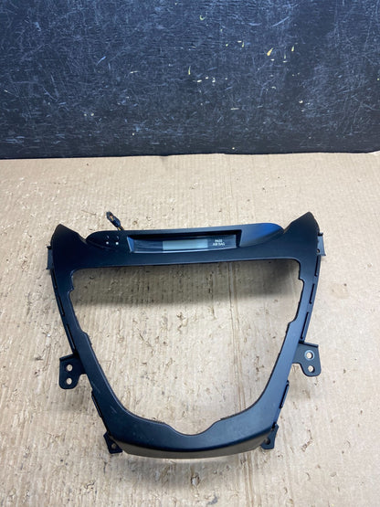2011-2013 Hyundai Elantra Dash Radio Bezel Clock Display Trim AF1699 DG0