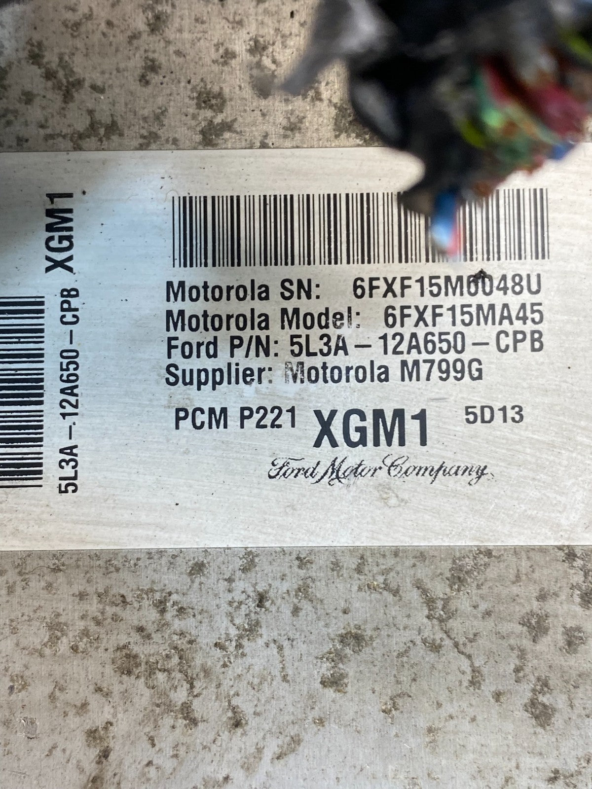 2005 Ford F-150 F150 5.4L Engine Control Unit ECU Computer Module AI9806 DW2