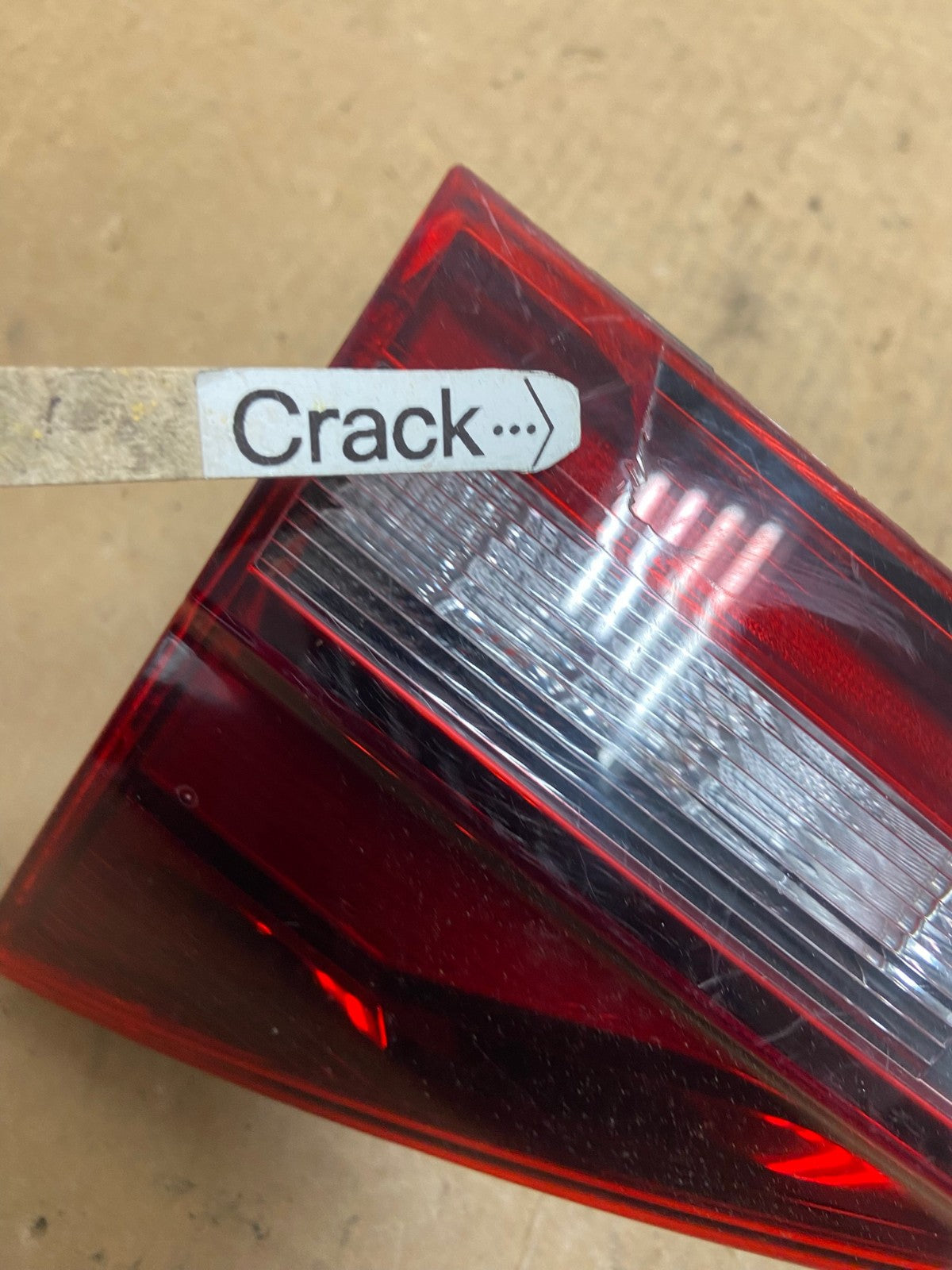 2019 to 2023 Volkswagen Jetta Tail Light Inner Driver Side Left AD4659 LK4