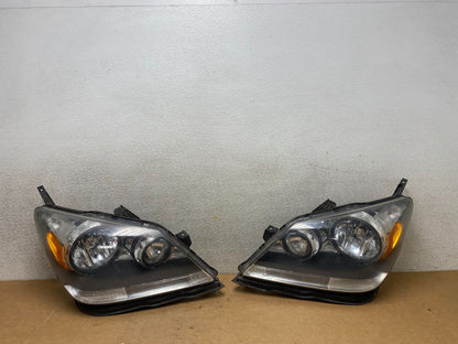 2005 2006 2007 Honda Odyssey Left+Right Set Halogen Headlights X3876 DW0
