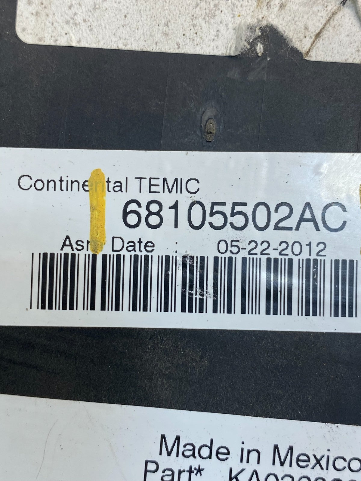 2012 Liberty Nitro TIPM Power Integrated Fuse Box Module AE6285 DW6