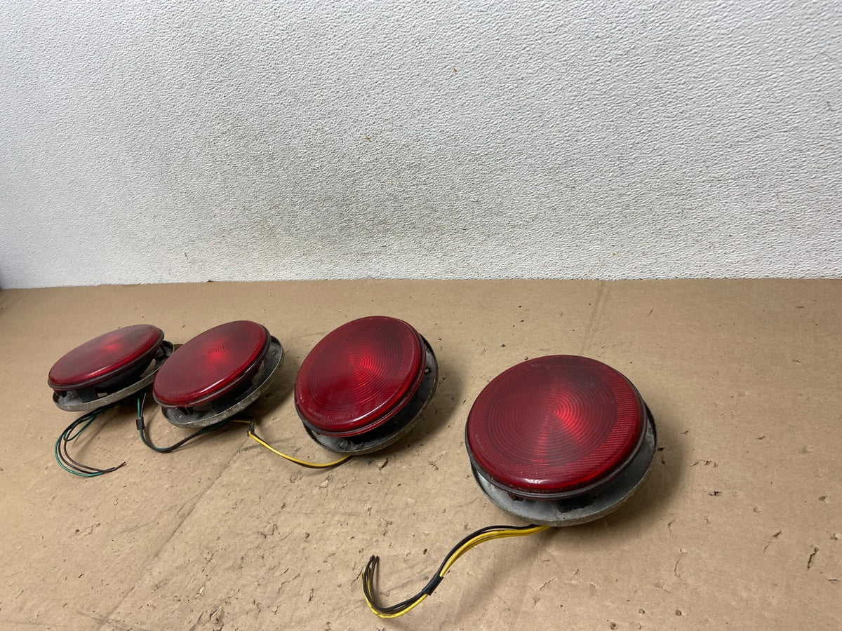 1984 to 1990 Chevrolet Corvette Left+Right Set Side Tail Lights AG5414 PS2