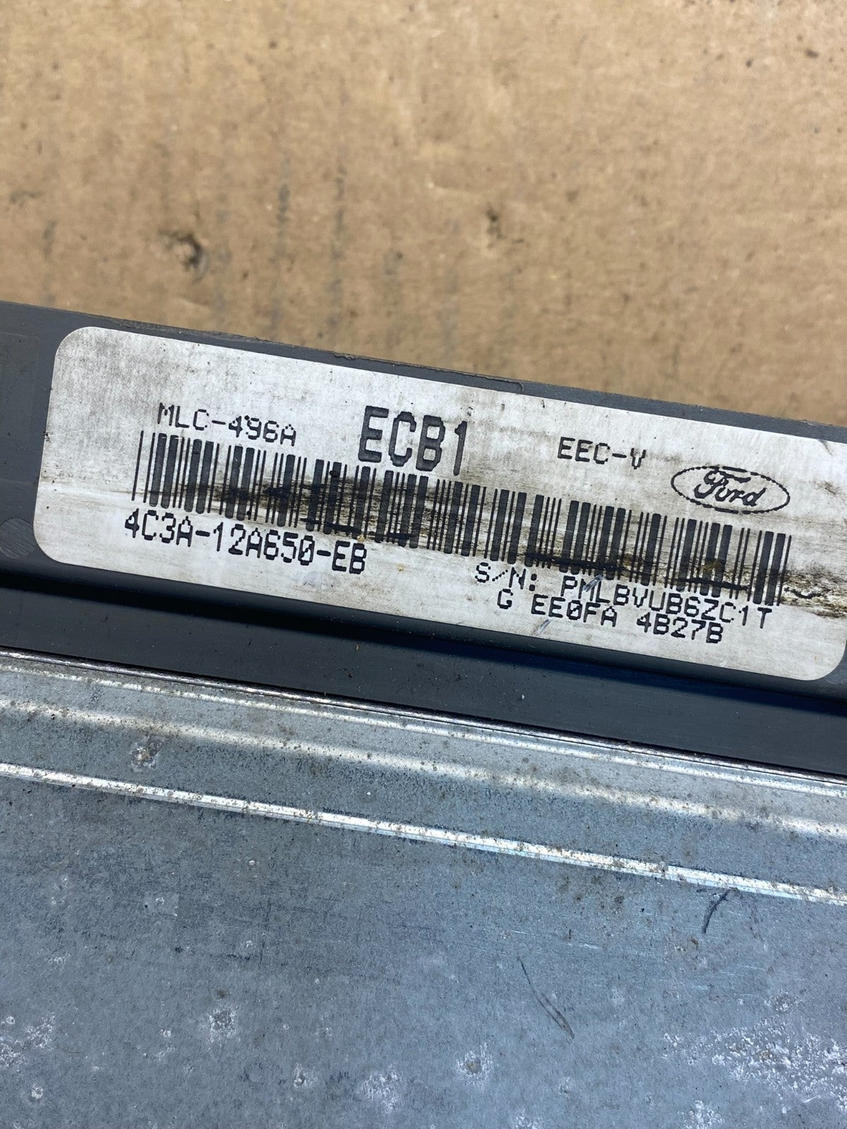 2004 Ford Van E250 E350 5.4L Engine Control Module ECU 4c2a-12a650-eb AH4770 DG2