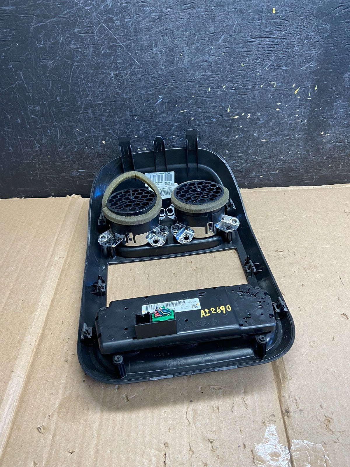 2011 to 2017 Jeep Compass Dash Climate Temperature Control Radio Bezel AI2690 DG3