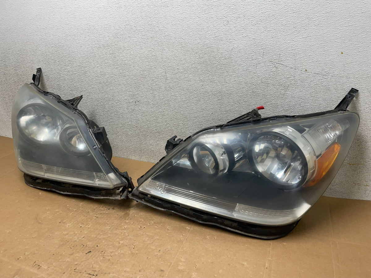 2005 2006 2007 Honda Odyssey Left+Right Set Halogen Headlights V4992 DW1