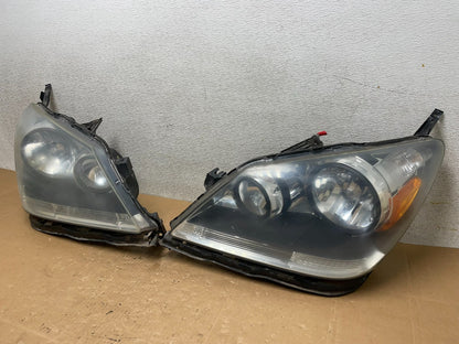2005 2006 2007 Honda Odyssey Left+Right Set Halogen Headlights V4992 DW1