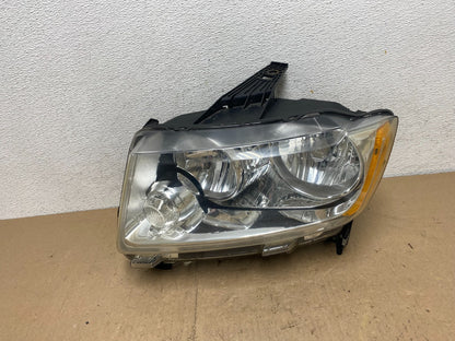 2011 to 2013 Jeep Grand Cherokee Halogen Left Driver Lh Headlight AE6880 DW0