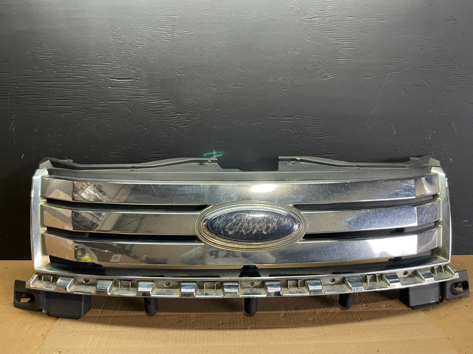 2007 2008 2009 2010 Ford Edge Front Upper Chrome Grill Grille Oem AB7644 DG0