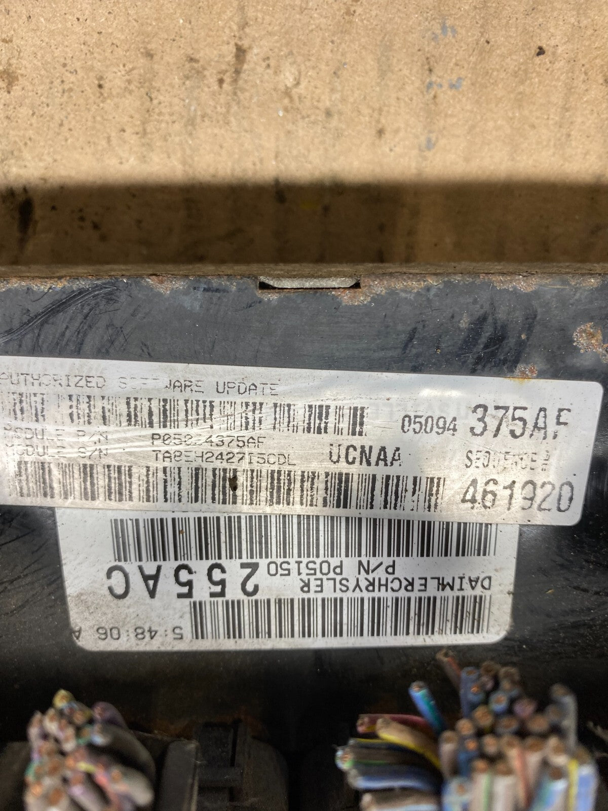 2008 Dodge Ram 1500 4.7L ECU ECM Engine Control Computer  Module C8264 DG13