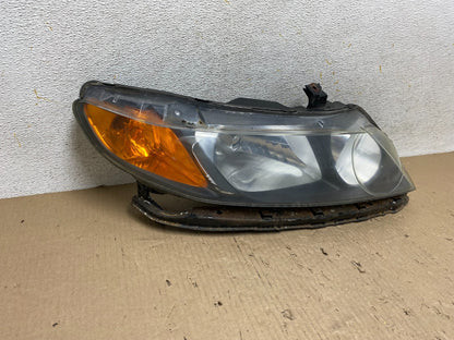 2006 2007 2008 Honda Civic Sedan Right Passenger Headlight Halogen AH5928 DW1