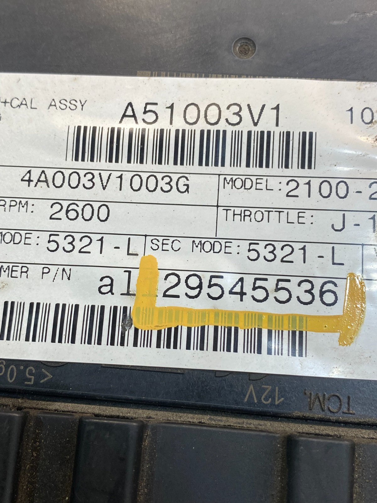 29545536 Allison TCM Transmission Control Module Computer Auto  OEM ab7385 DG2