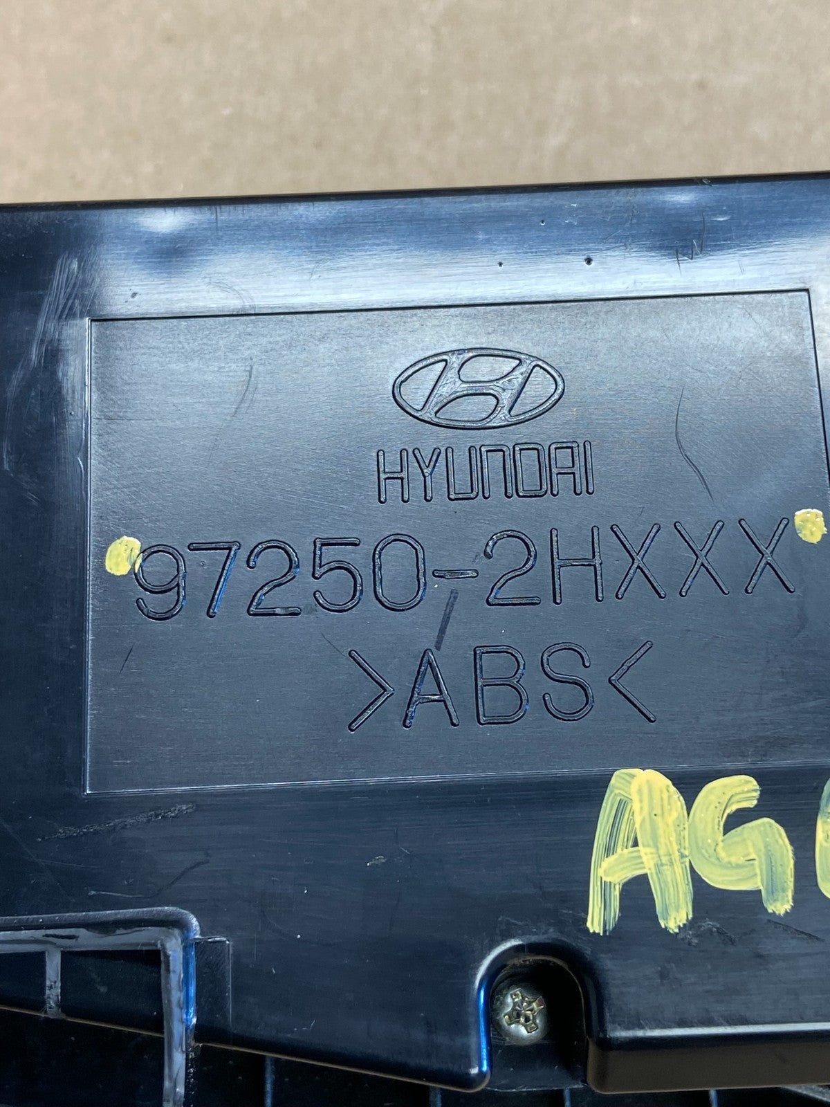 2007 - 2010 Hyundai Elantra Center Heater A/C AC Climate Control Panel AG0443 DG4