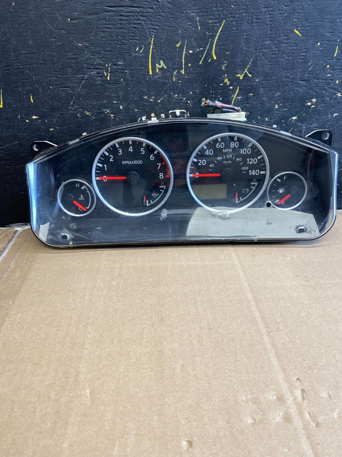 2007-2008 Nissan Pathfinder Xterra Cluster Speedometer Instrument OEM AB1821 DG0