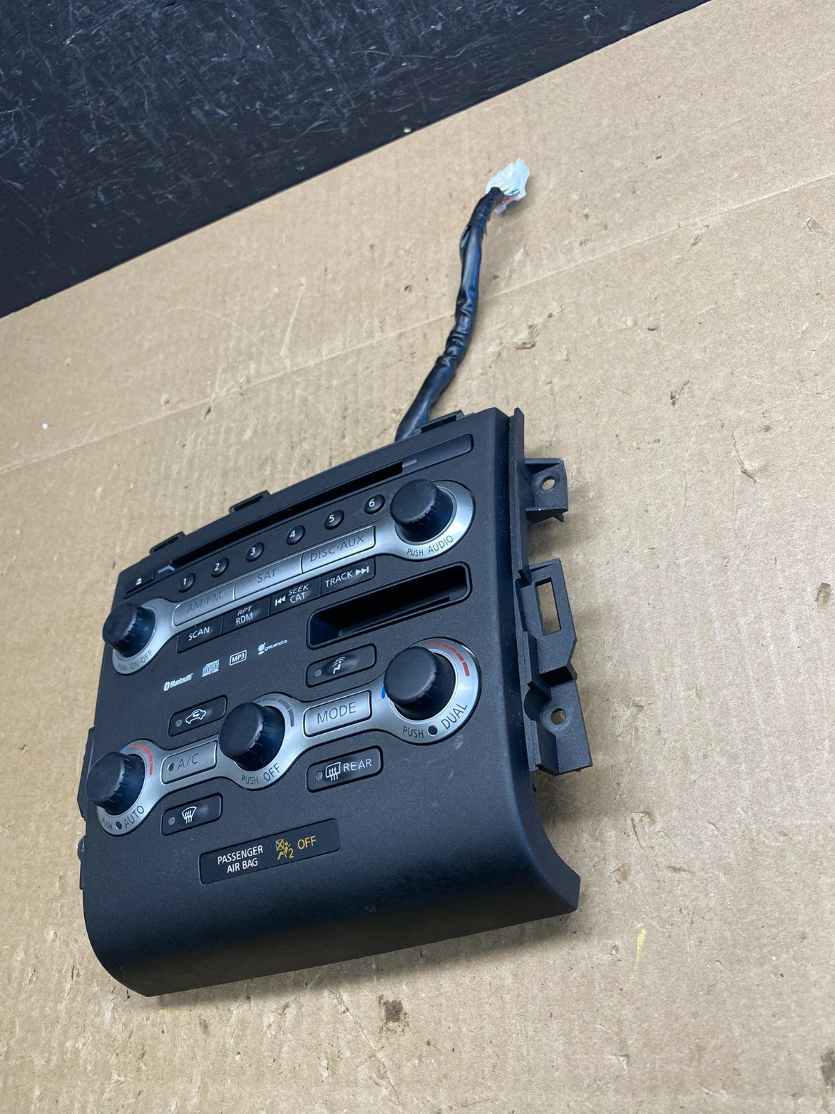 2009 Nissan Murano Temperature Climate A/C AC Control Panel AC64591