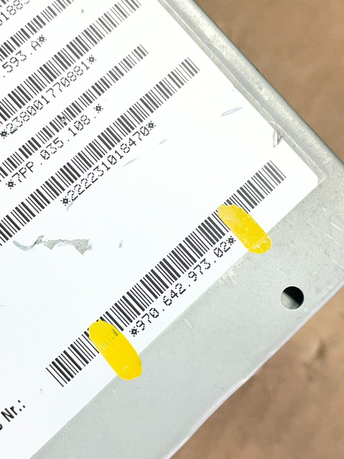 2011 to 2014Porsche Panamera OEM Radio Audio Receiver Display 97064297202 AB30378