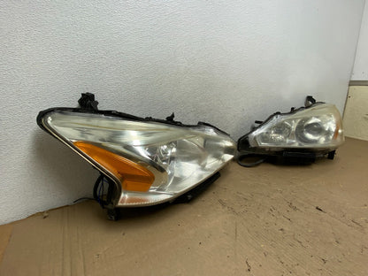 2013 to 2015 Nissan Altima Left+Right Side Set Halogen Headlights AG8073 DW1