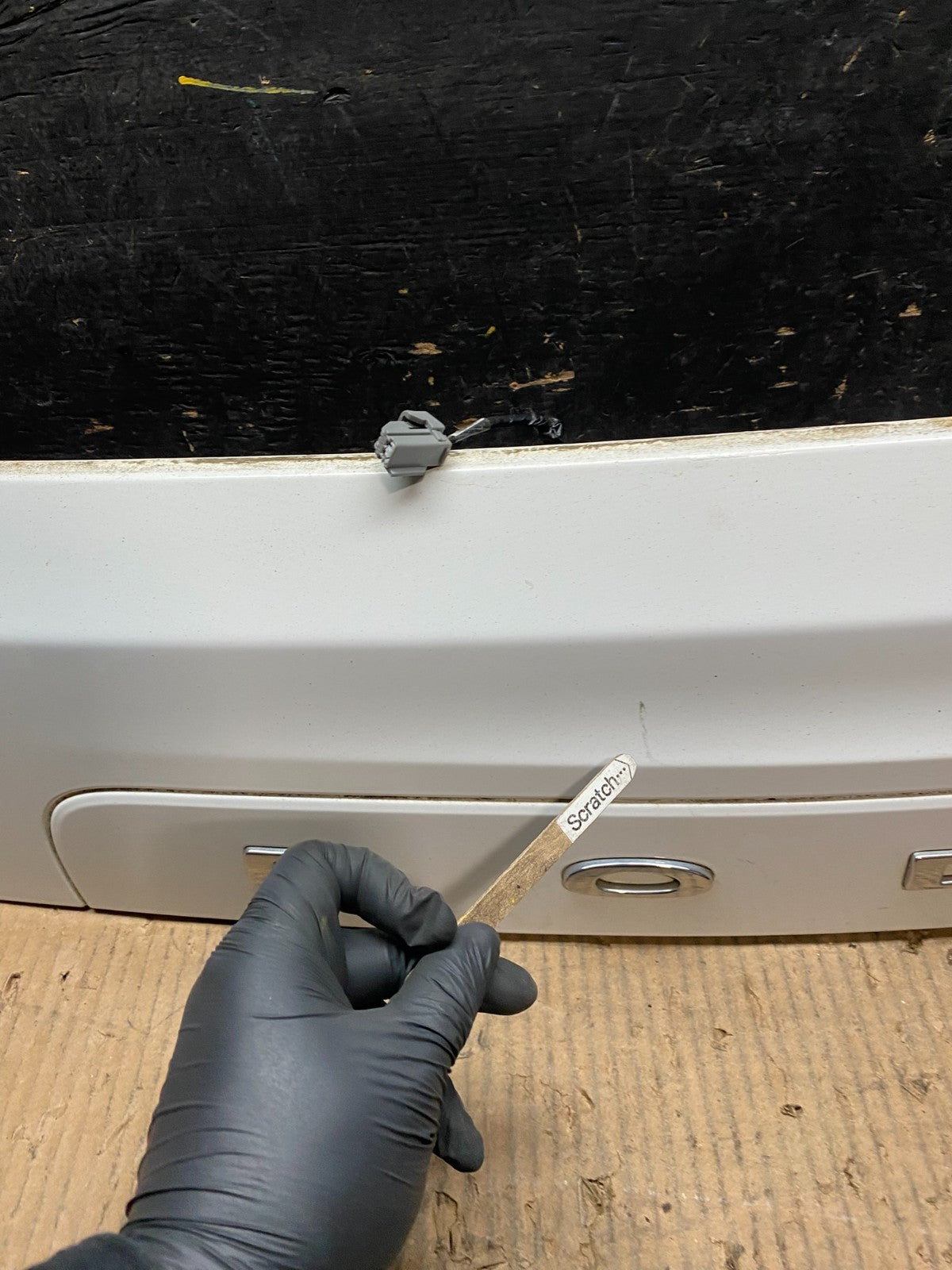 2011-2018 Dodge Grand Caravan Black Rear Tail Gate Trim Molding Panel T9496 DG3