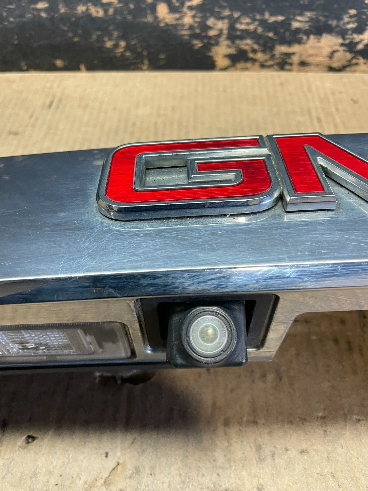 2010-2015 Gmc Terrain Lift Gate Handle Trim Back Up Camera Chrome Panel z8142 DG7