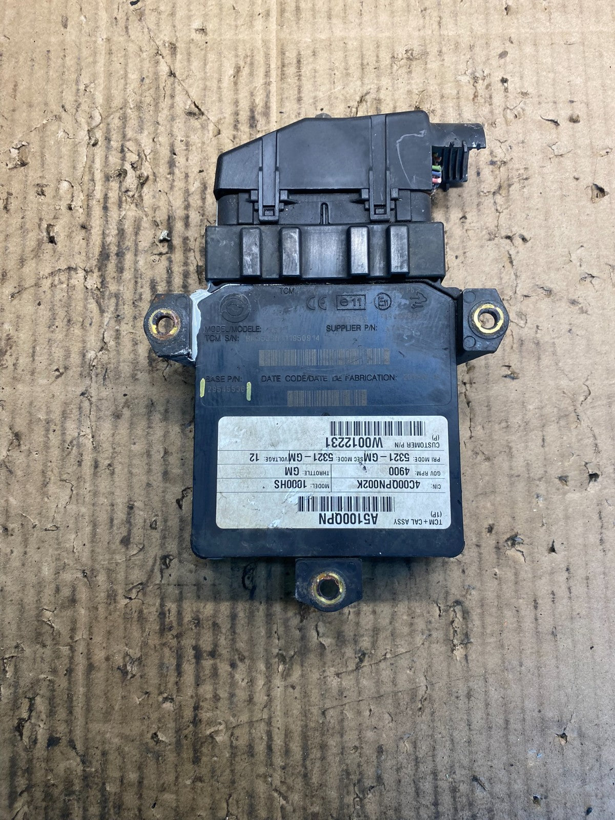 29545536 Allison TCM Transmission Control Module Computer Auto  OEM AB7001 DG0