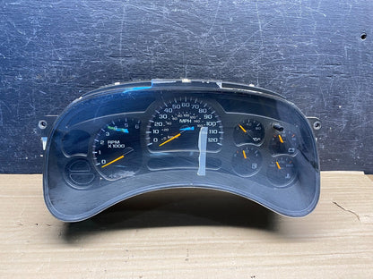 2003 to 2006 Chevrolet Silverado Speedometer Instrument Cluster AH9928 DW0