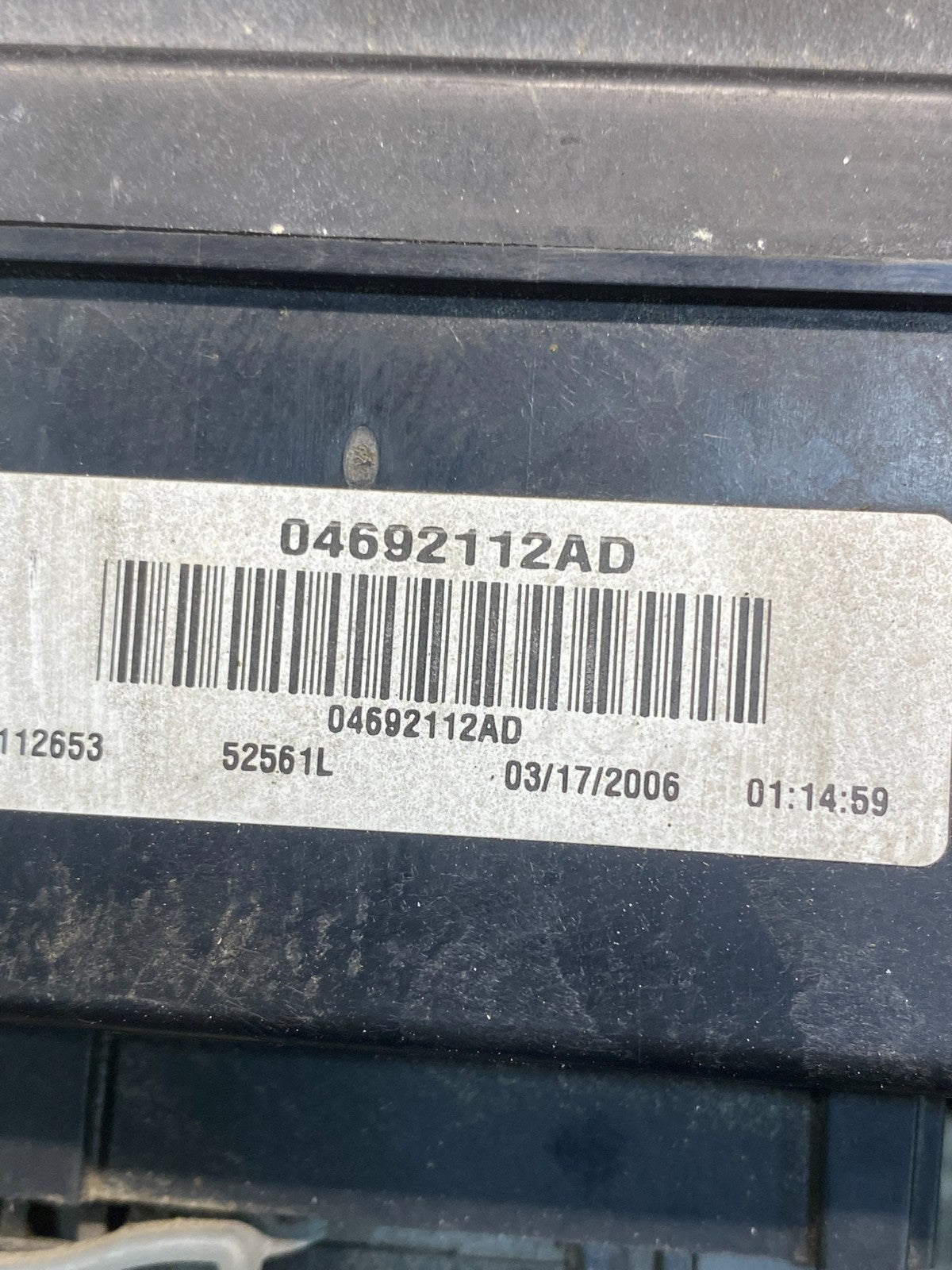 2007 Jeep Grand Cherokee Body Control Module BCM Power Fuse Box af8998 DG6