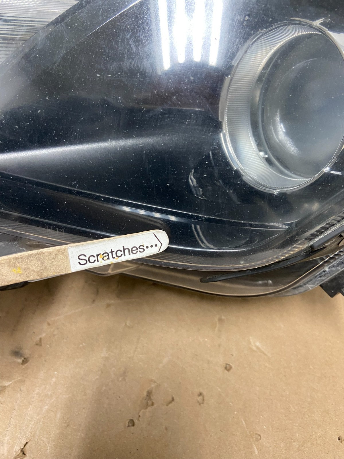 2010 2011 2012 Ford Fusion Left Driver LH Side Headlight Halogen AB6453 DW3