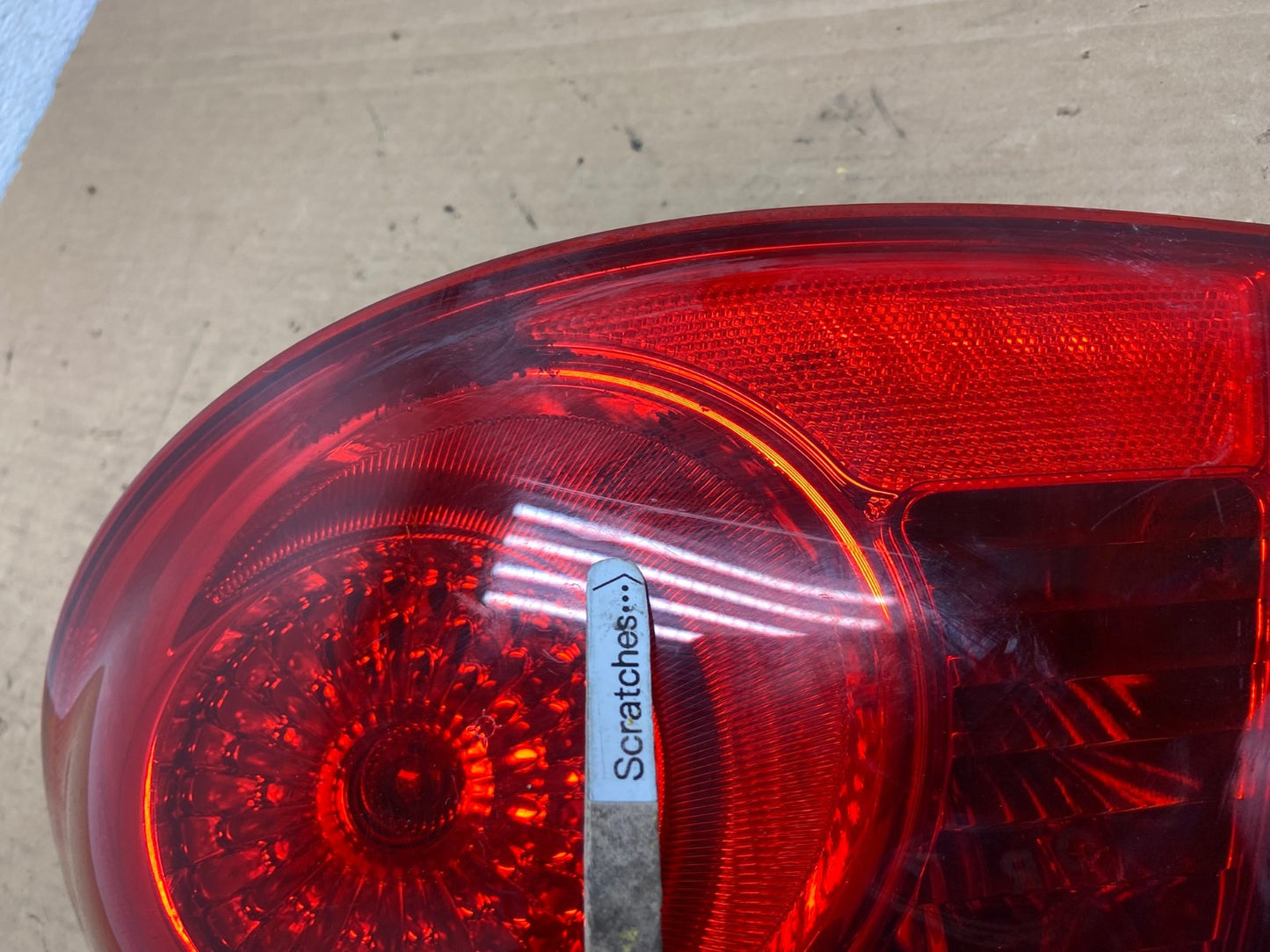 2007 to 2010 Hyundai Elantra Sedan Right Passenger Side Tail Light AD2841 LK3